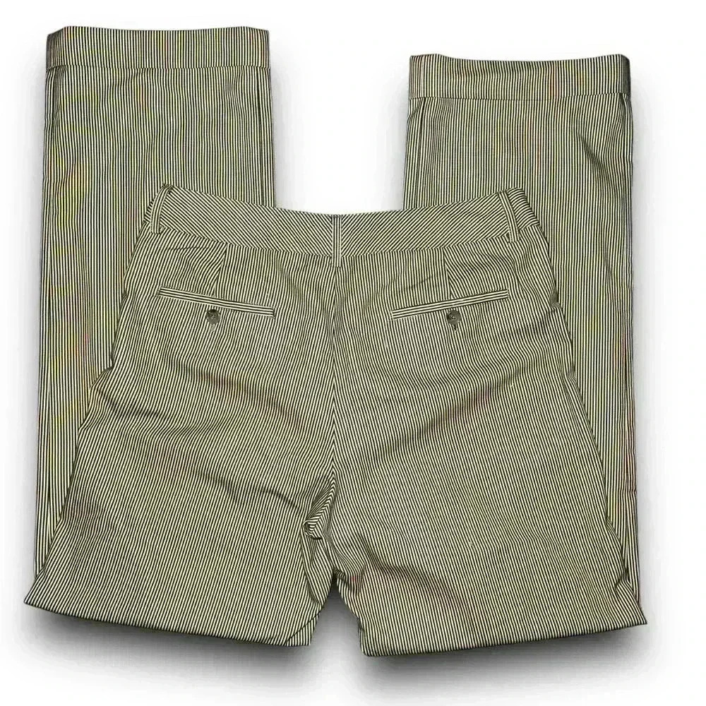 Striped brown and cream cuffed size 6 - Picture 2 of 6